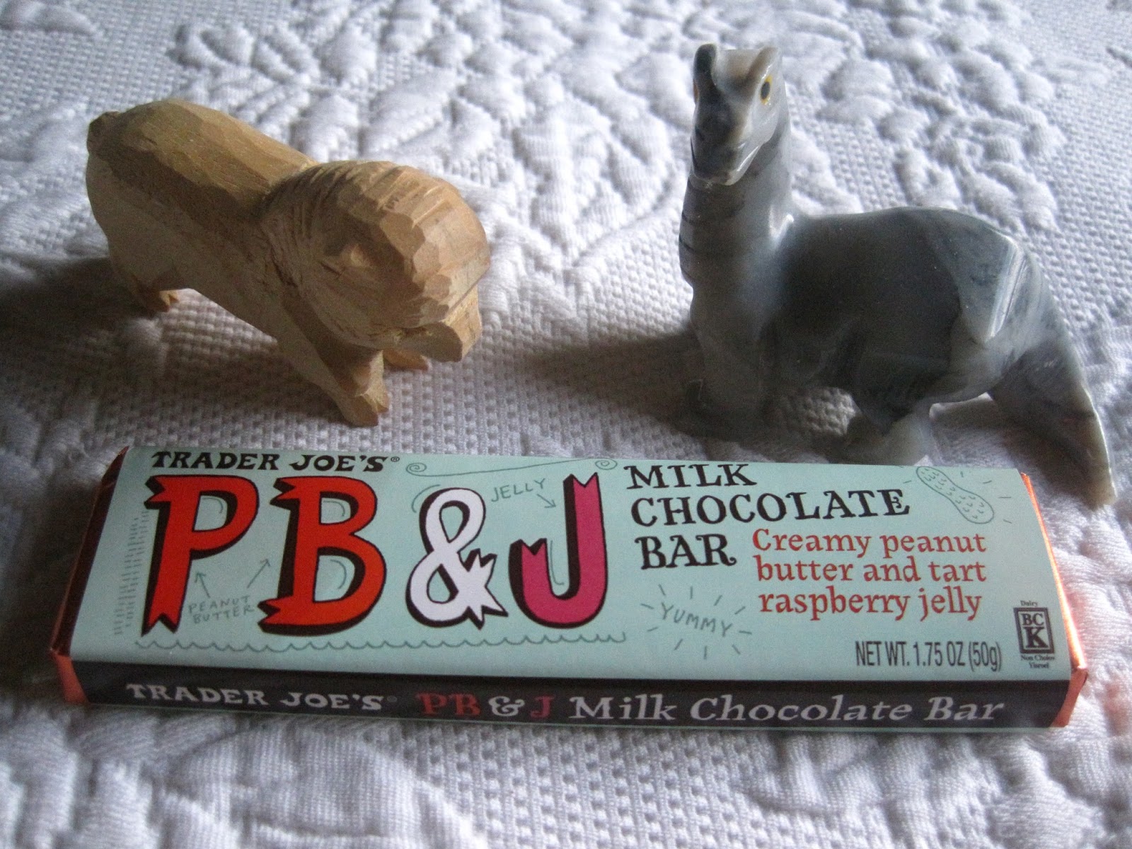 Delirious Documentations Trader Joe's PB&J Milk Chocolate Bar