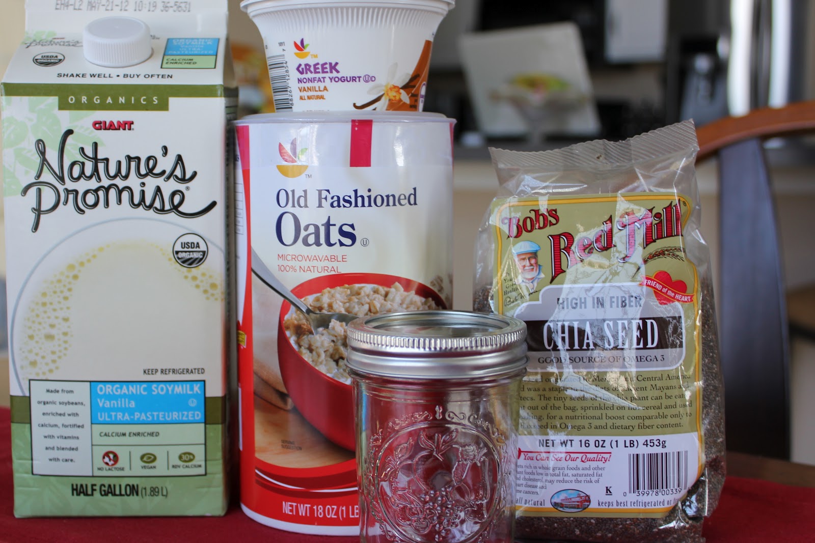 Overnight, NoCook, Refrigerator Oatmeal