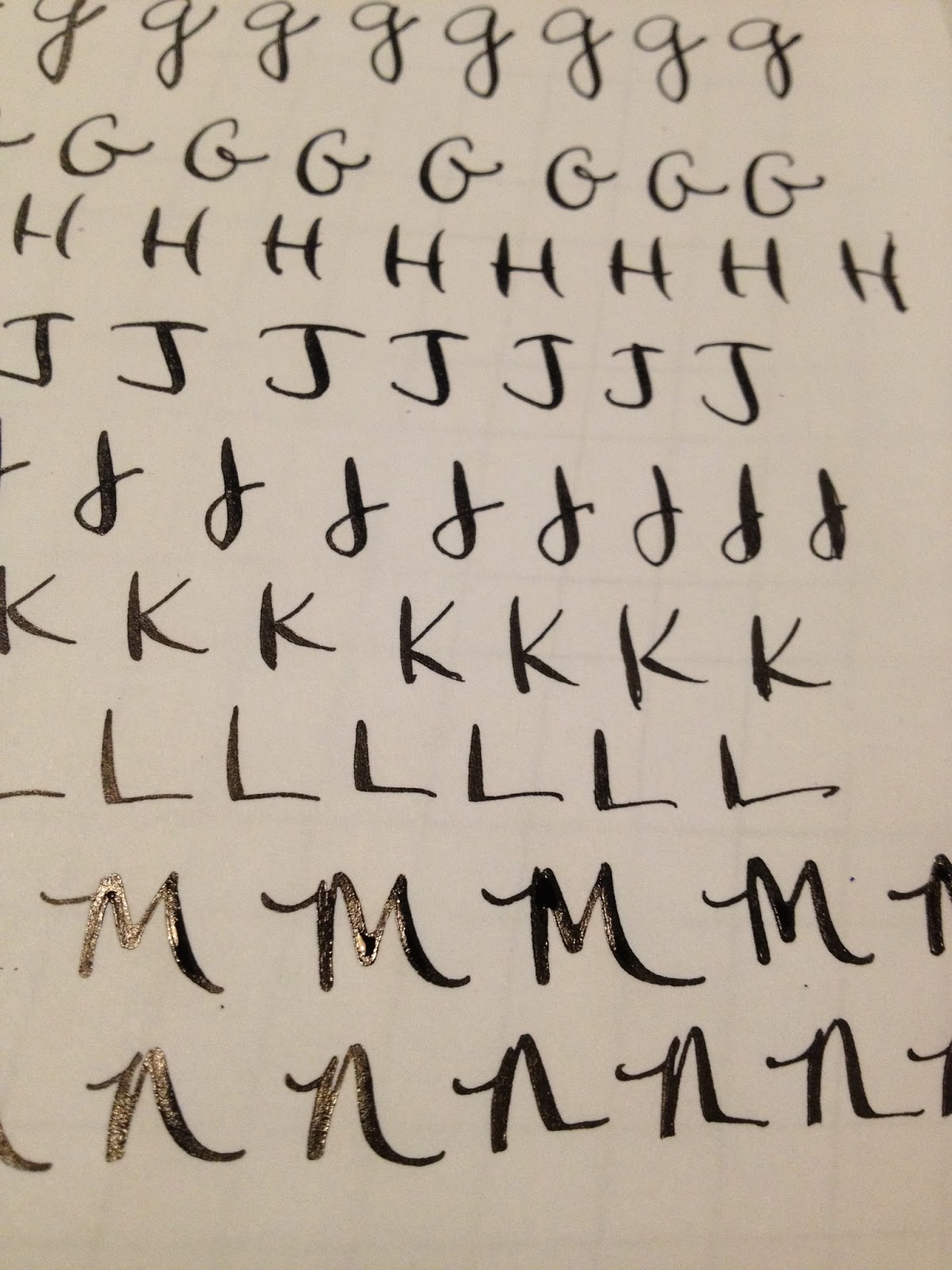 Lottie Eastwell S Blog Calligraphy