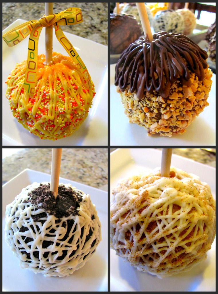 Sprinkle Some Sunshine! caramel apples party!
