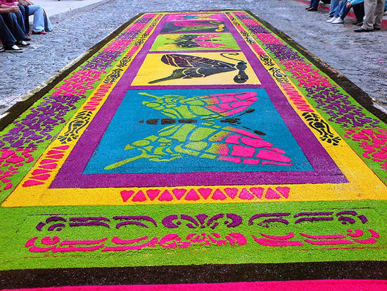 Colorful Street Carpets