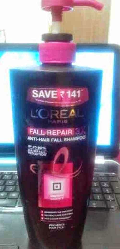 L'oreal Paris Fall Repair 3x Anti-Hair Fall Shampoo Review