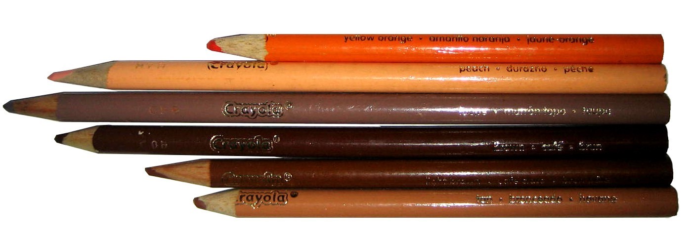 The Factoid Firefly: Color Guide - Skin Toned Pencils