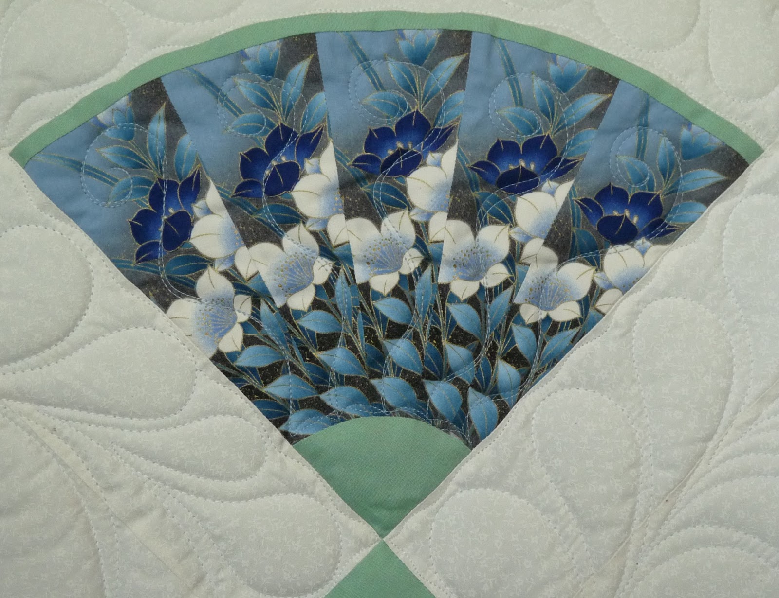 Vicarage Quilts Sheila's Fan Quilt