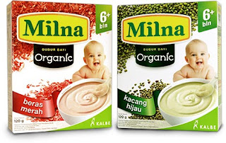 2 Pilihan Rasa Milna Bubur Bayi Organik, MPASI Terbaik untuk Si Kecil