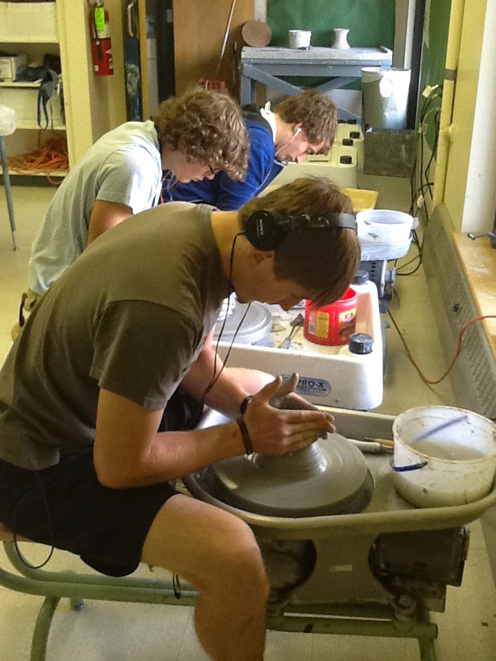 Chadron High School Blog Ceramics Class Busy On Projects
