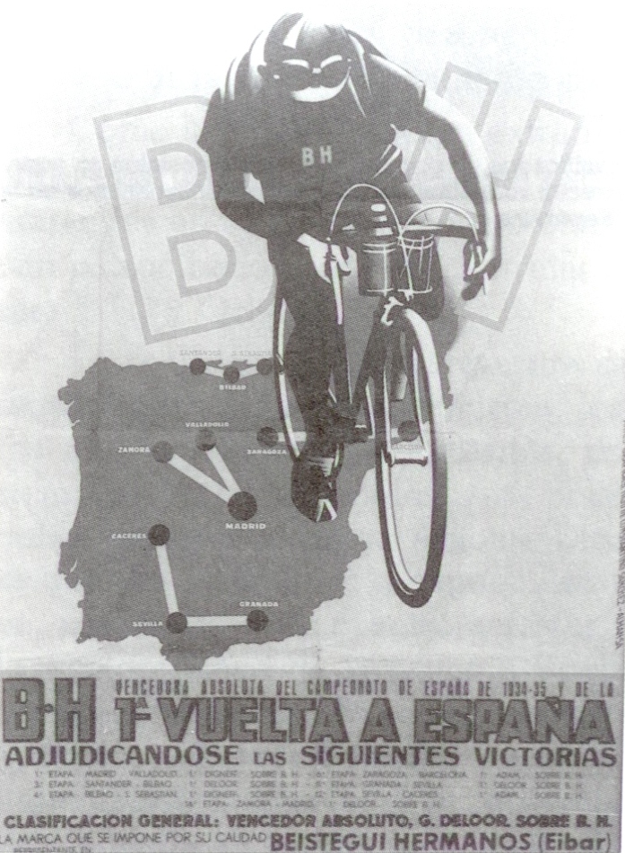 1935, Valladolid ve nacer la Vuelta Ciclista a España Vallisoletvm