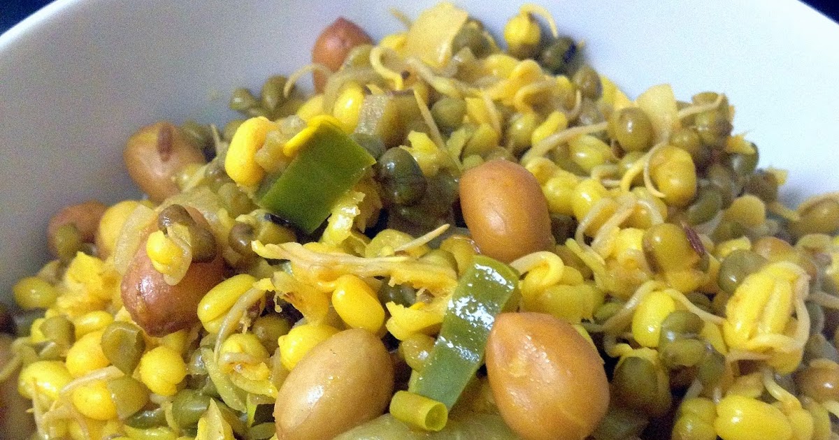 Keep the Peas GUJARATI AT HEART MUNG BEAN AND PEANUT SPROUTS