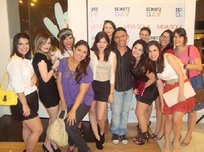 Eu e Blogueiras no #SchutzDay.