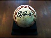 Ball Autographed by Edgar Martinez ( Hall of Fame Member)