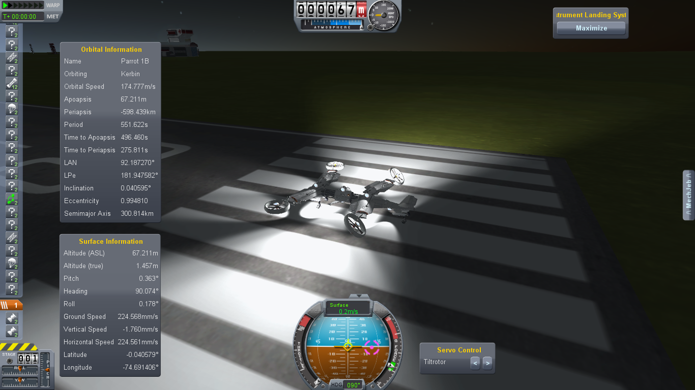 g0hww.blog A quad tiltrotor for KSP