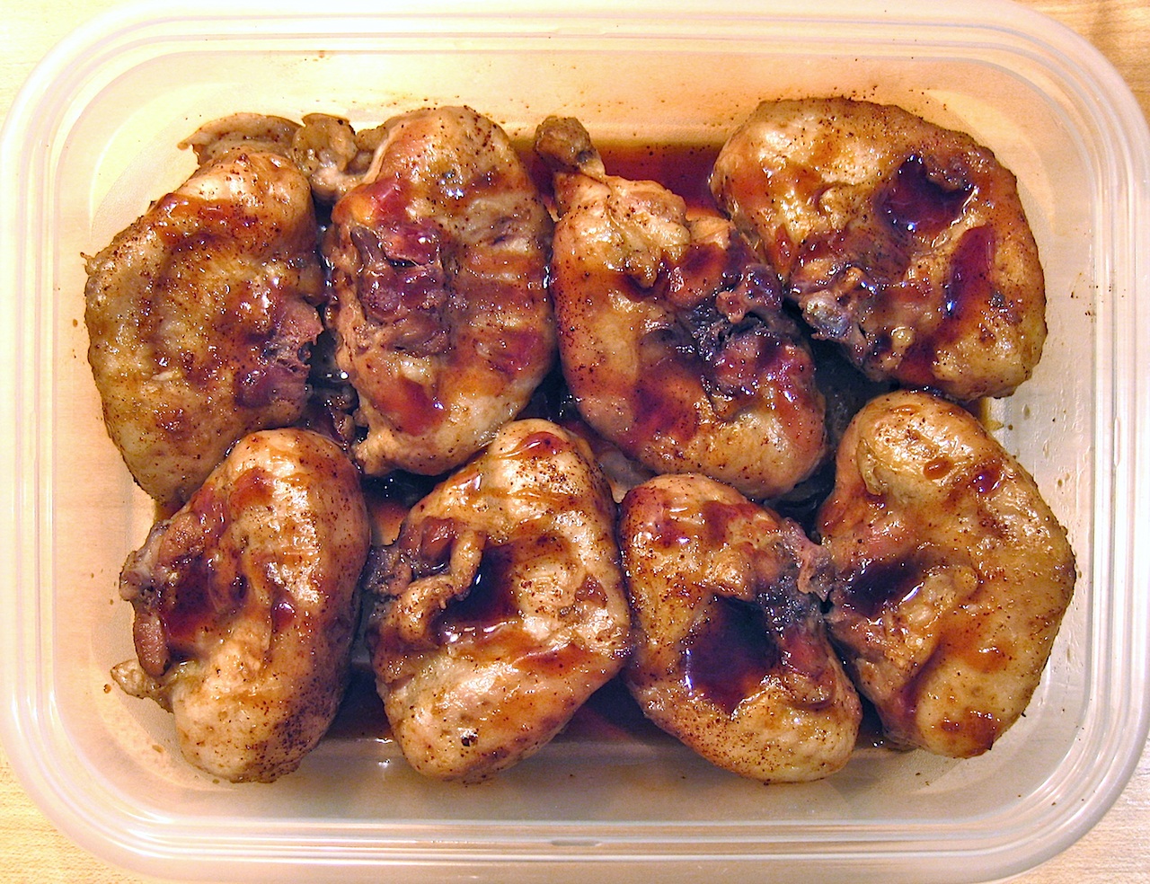 JULES FOOD... BBQ Turkey Tails with Hoisin Sesame Glaze