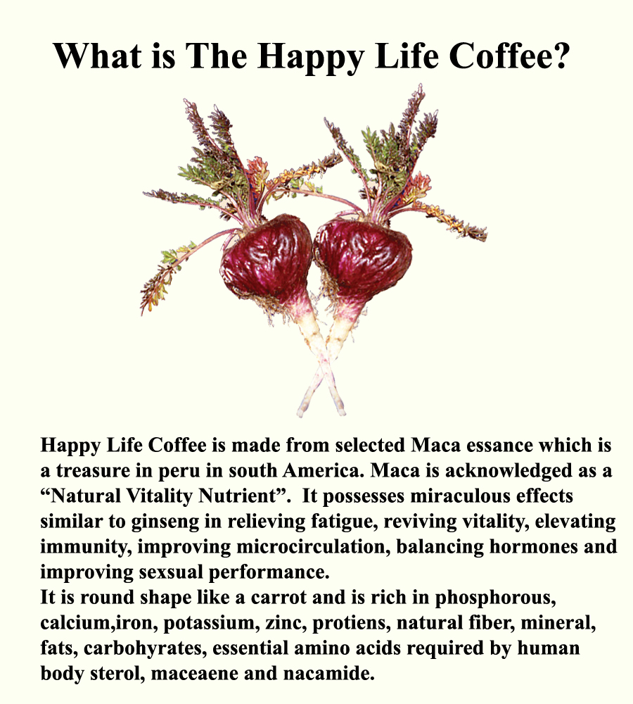 HappyLife coffee(Maca Coffee)malaysia  Buy Here .call:  6019-859 0888 james Foo