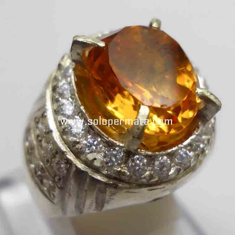 batu permata yellow citrine 27f04 toko batu batu permata yellow citrine 27f04 toko batu