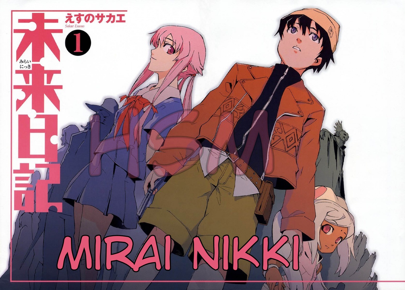 Anime] Mirai Nikki (Diário do Futuro)