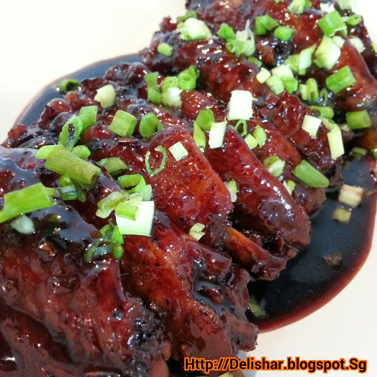 Braised Honey Chicken Wings Delishar Singapore Cooking, Recipe, and