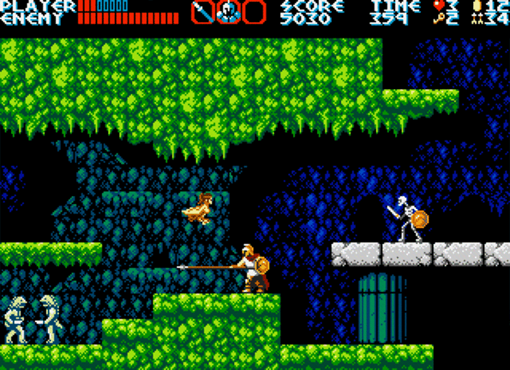 The Curse of Issyos - Locomalito is back and he's released a new game!...