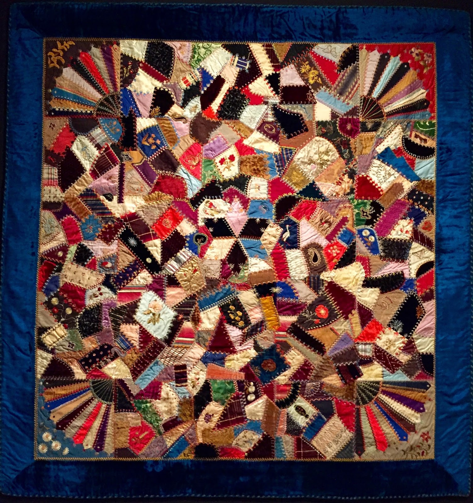Telling Stories Through the Needle's Eye American Crazy Quilt Exhibit
