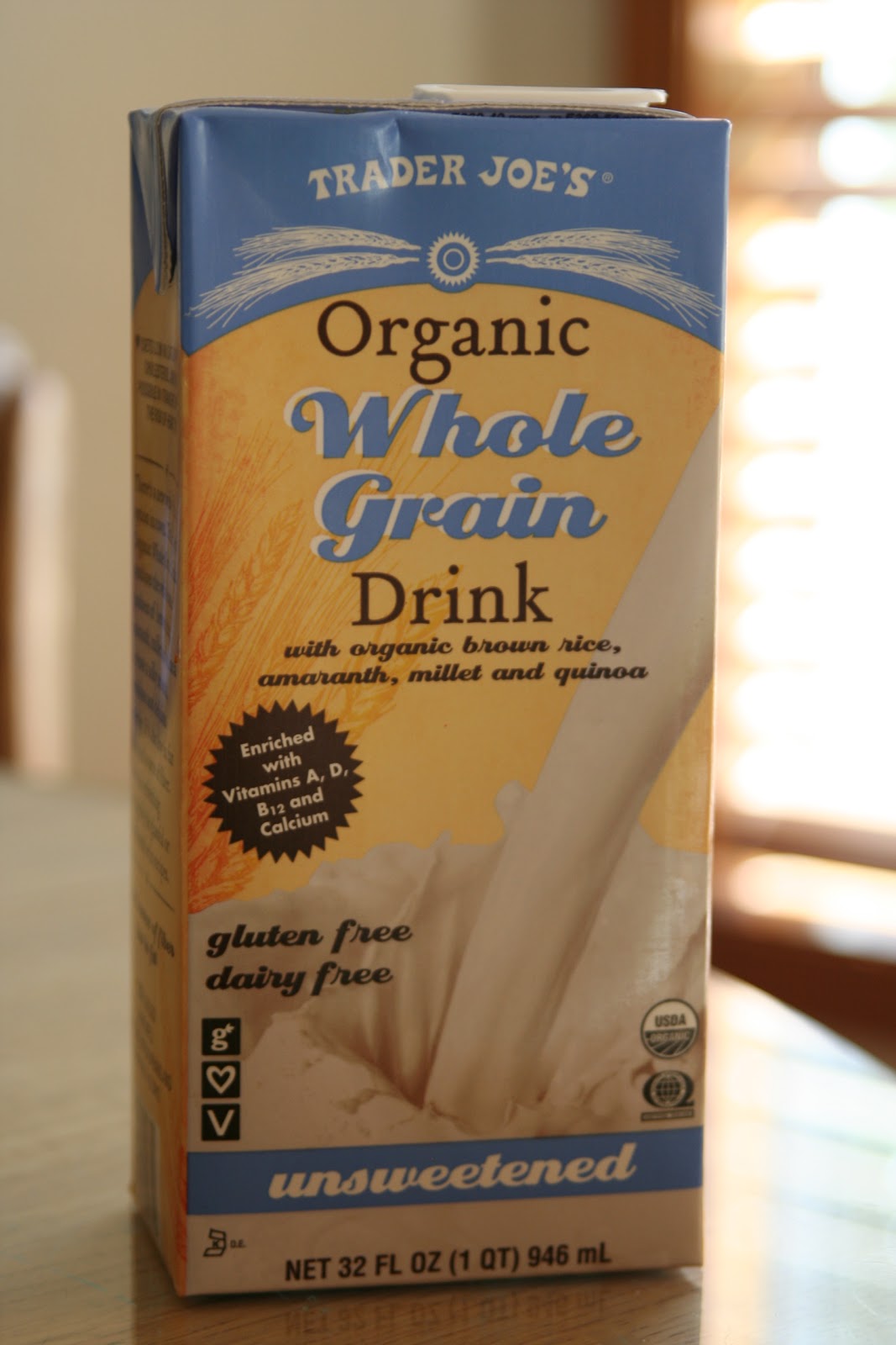 get allergy wise Product update Trader Joe's Whole Grain Milk has