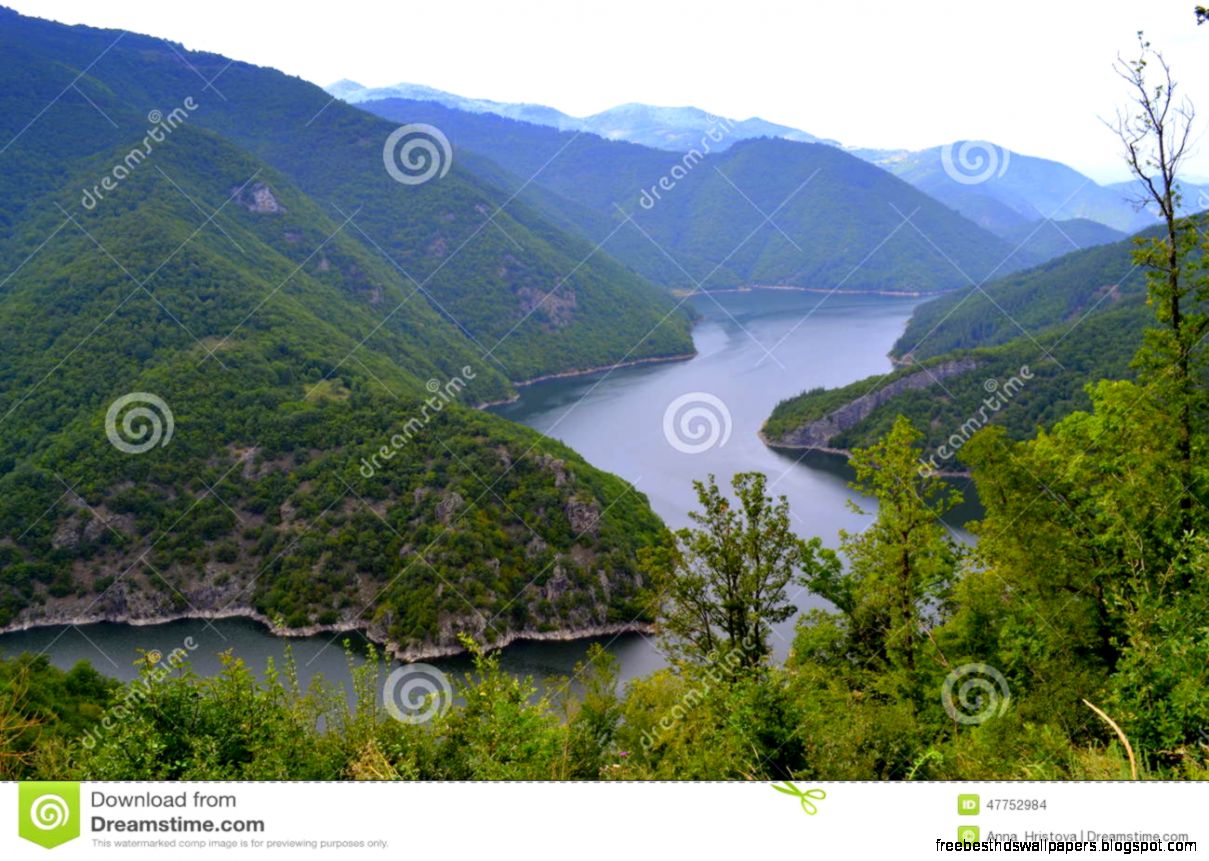 Mountain Winding River Stock Photo Image 47752984 Mountain Winding River Stock Photo Image 47752984