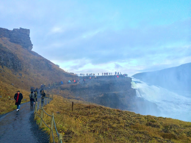 Gullfoss, The Waterfall gullfoss, the golden circle tour, travelling, travel, perjalanan, wisata, air terjun, iceland, eropa