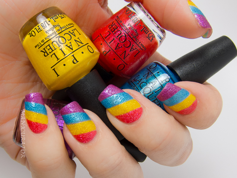 OPI-Brazil-Texture-Rainbow-Nail-Art