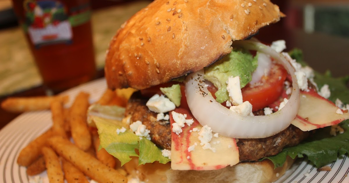 Hoodwinked in Houston Blue Cheese Veggie Burger