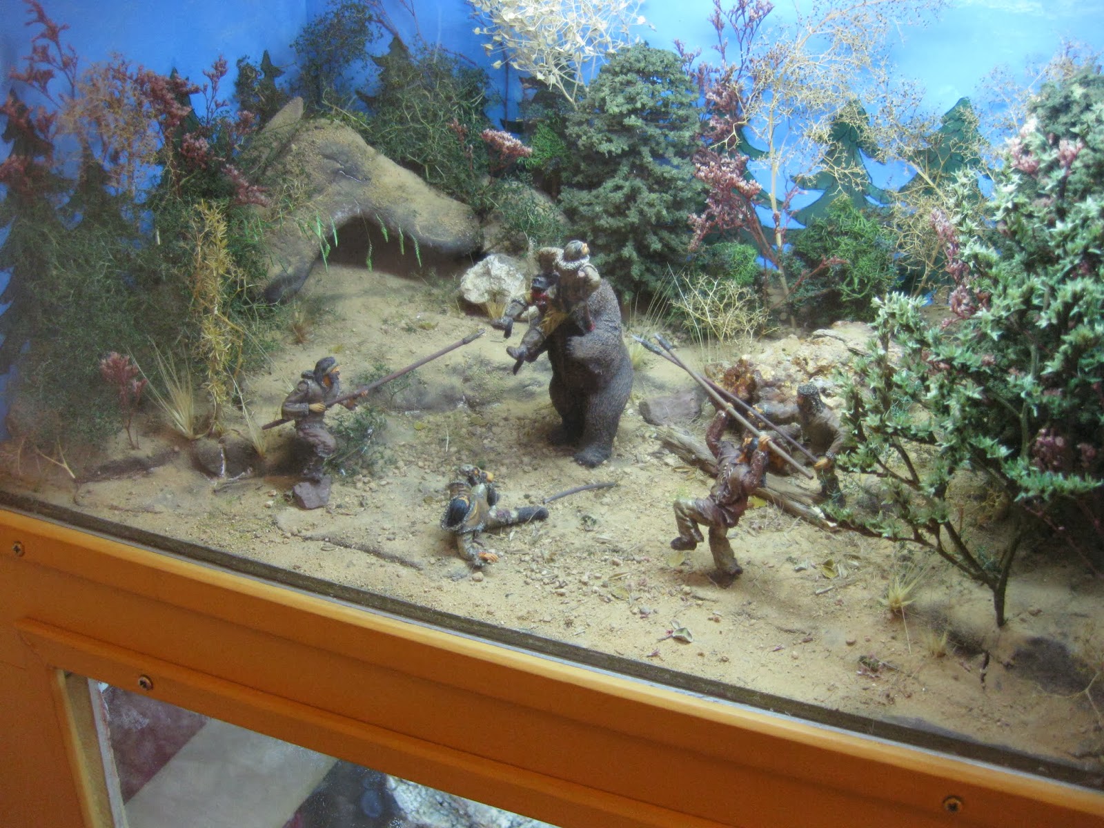 The Megalomaniac (Mwhaha) L'Iber Toy Soldier Museum Prehistoric dioramas