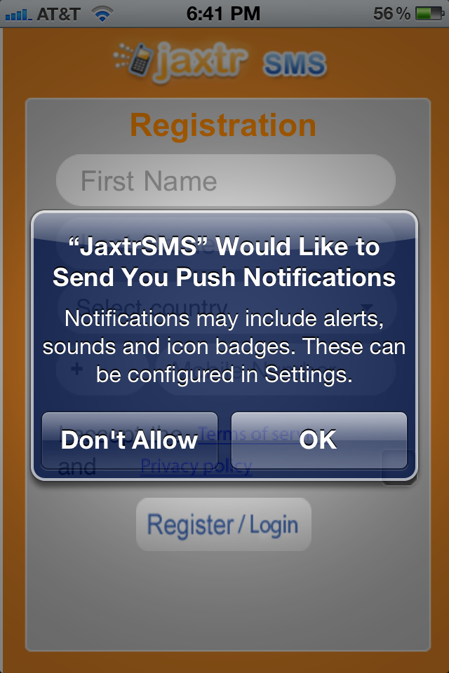 Send Free international text messages (SMS) from your smartphone