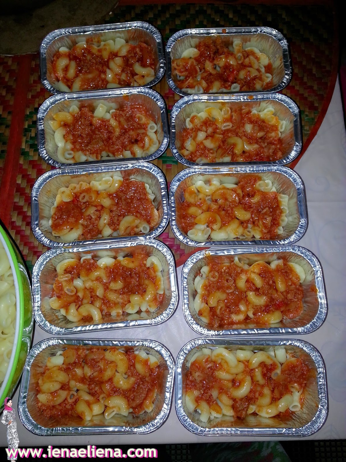 Qaseh Baked Macaroni In The Making
