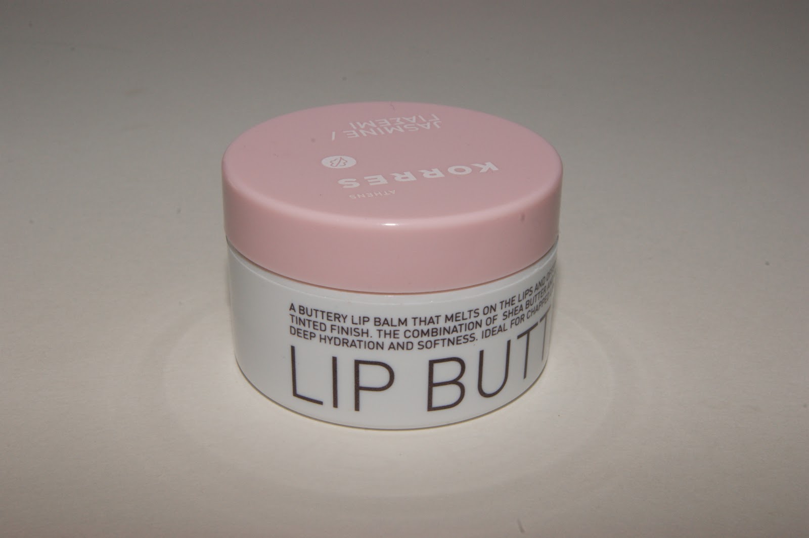 Korres Jasmine Lip Butter Review The Sunday Girl