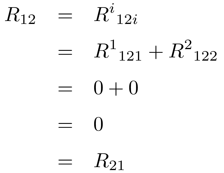 吾輩の備忘録 2次元球面のリーマン曲率テンソルなど