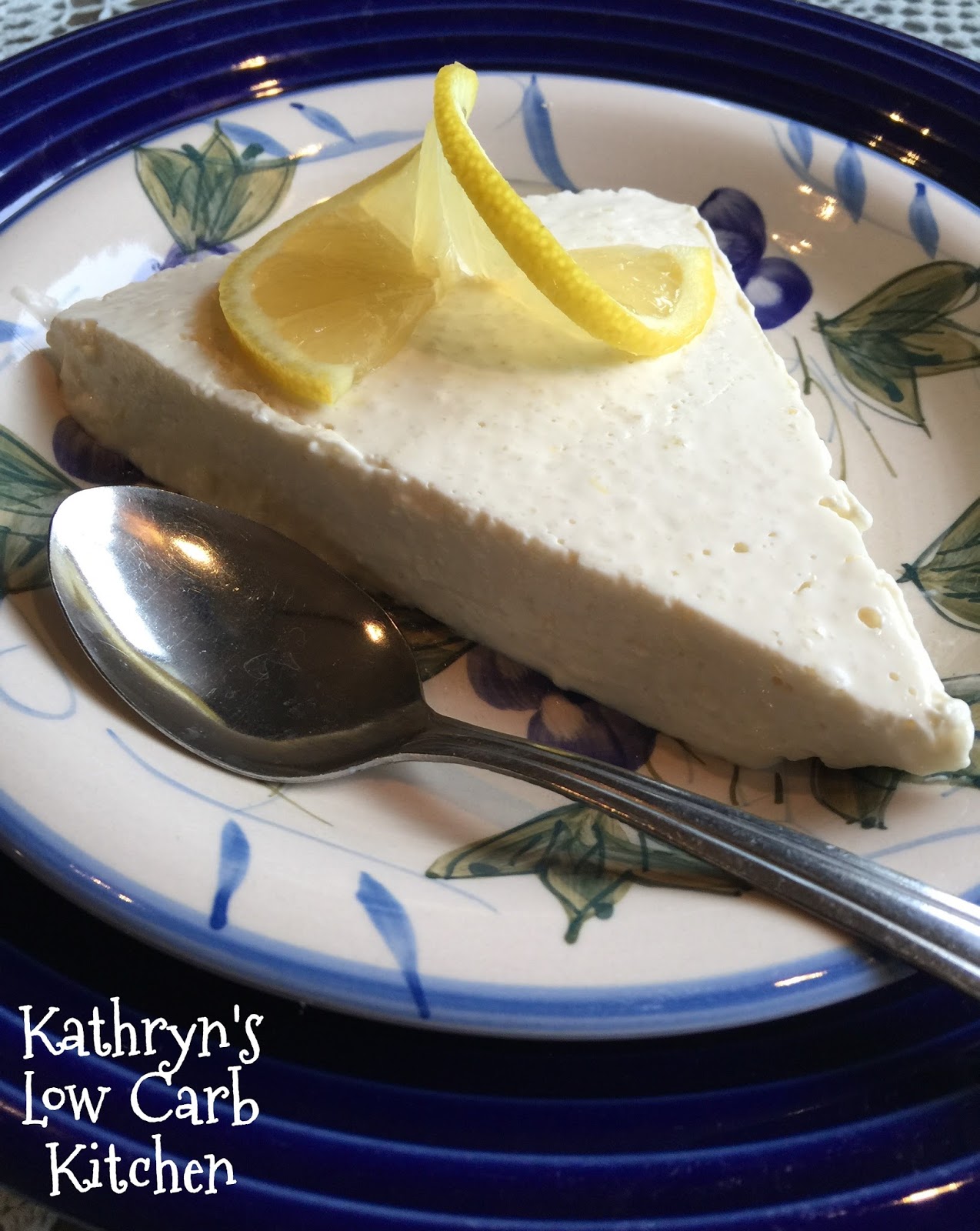Kathryn's Low Carb Kitchen Lemon Cream Gelatin