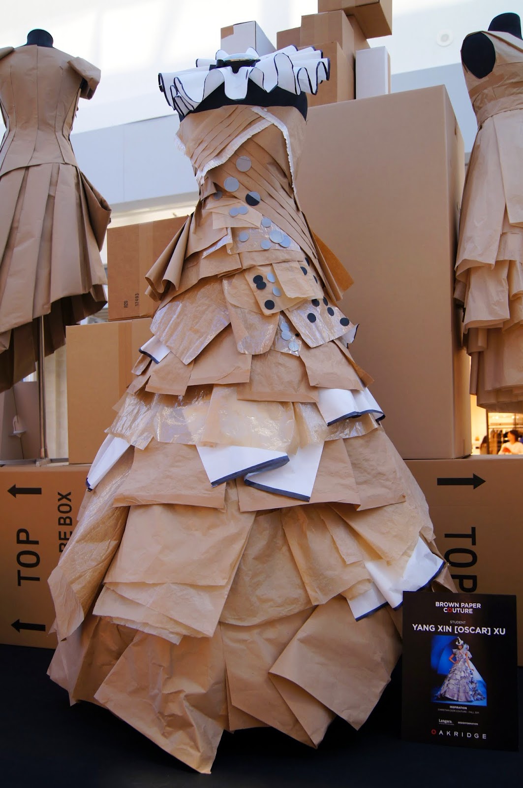 Mashed Thoughts Designer Dresses Made of Paper?