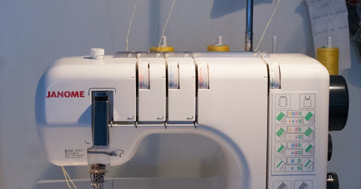 MiMeLin Tutorial Janomes Coverpro 1000CPX