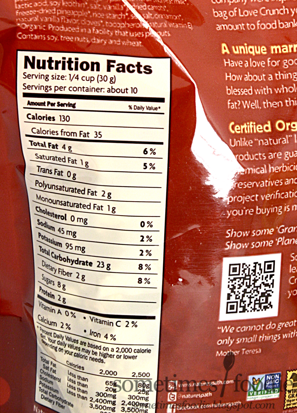 Sometimes Foodie Carrot Cake Love Crunch Granola Aldi