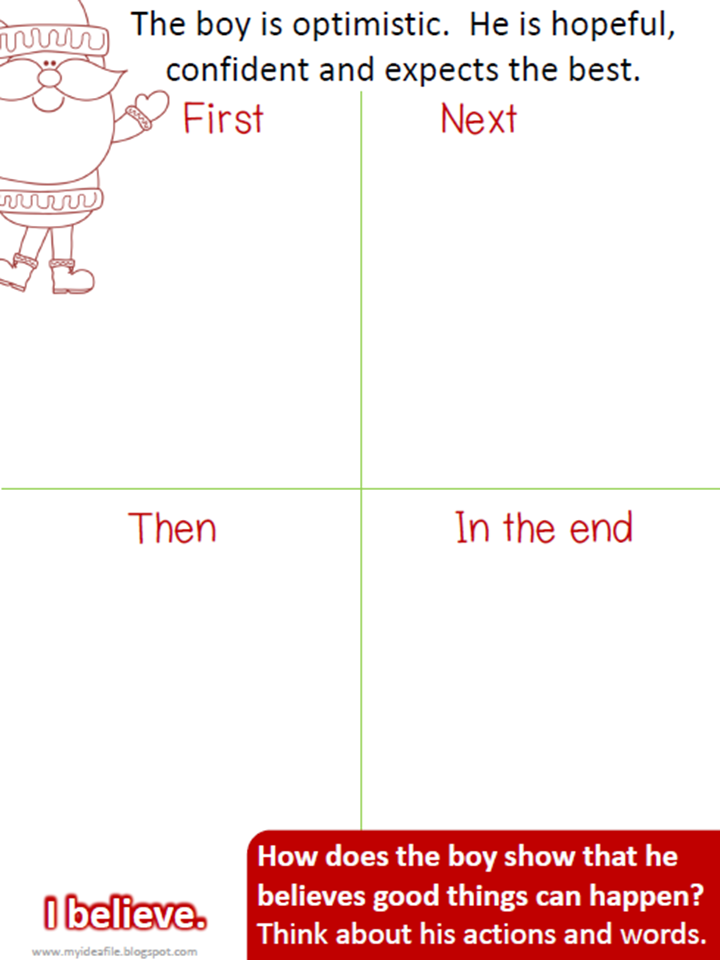 My Idea File: The Polar Express FREEBIE