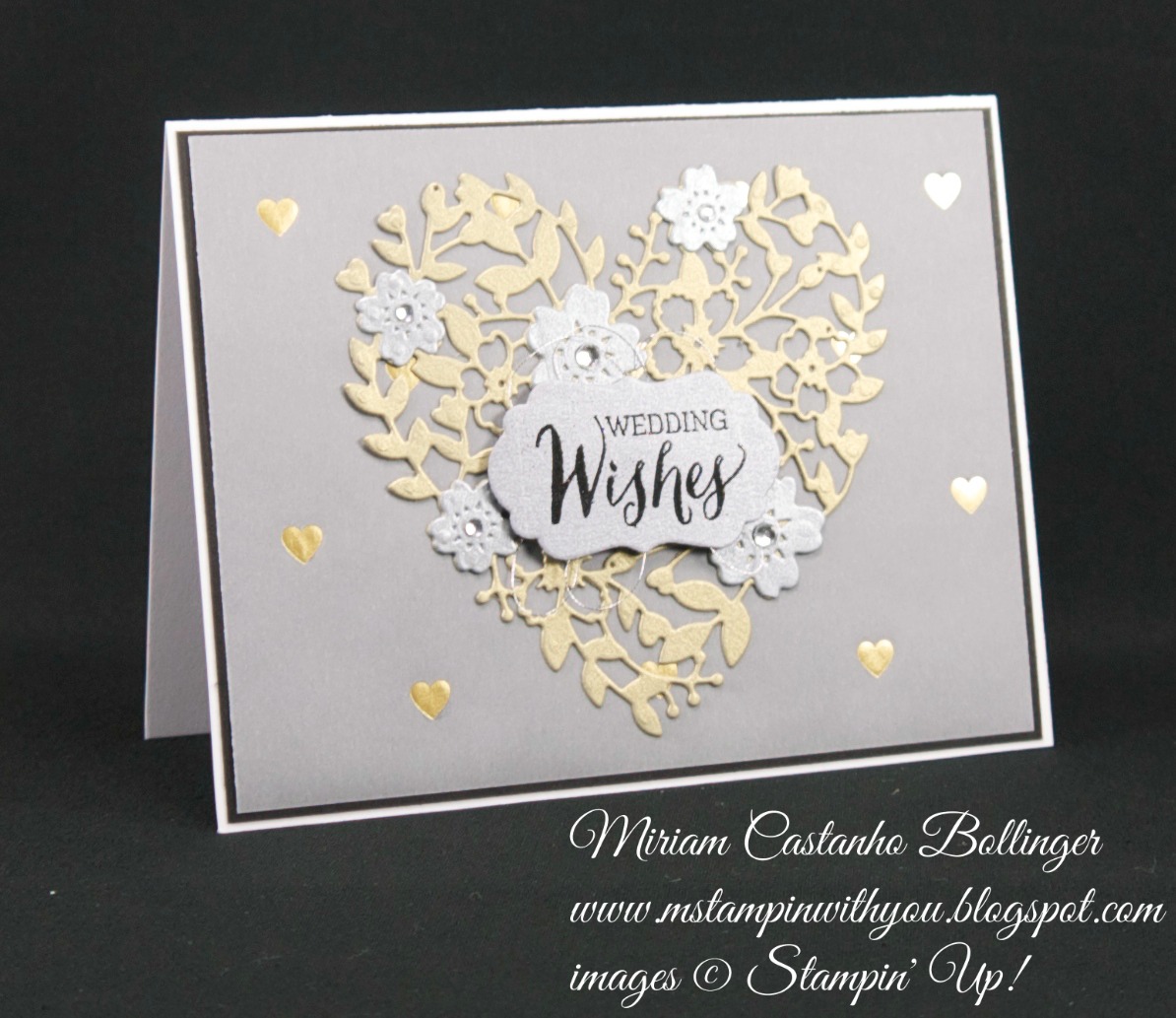 M Stampin' with you Fancy, fancy