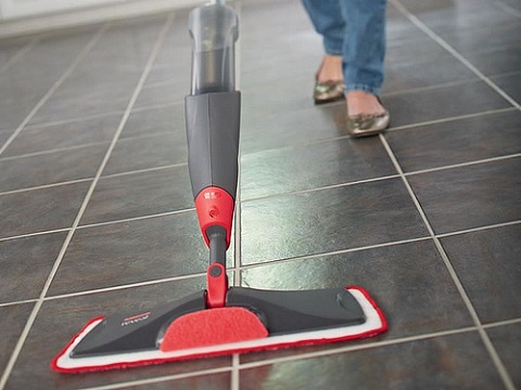 Rubbermaid Reveal Spray Microfiber Floor Mop + a particular