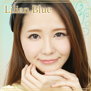 Lilian Blue Contact Lenses at ohmylens.com