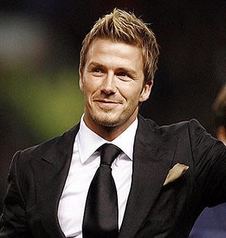 David Beckham with Faux hawk Hairstyle - Mozz Hairsyles: David Beckham ...
David Beckham