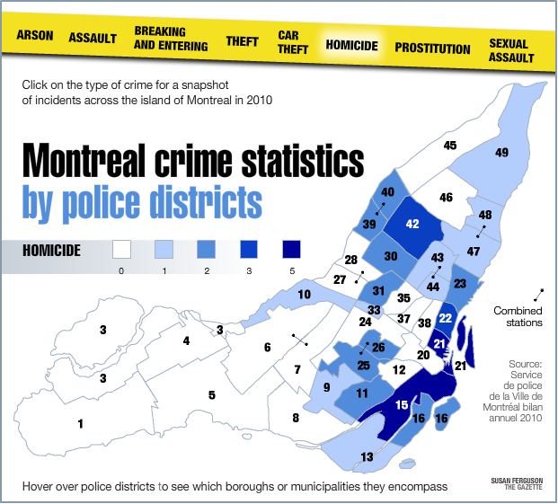Moving to Canada Reportagem Montreal crime statistcs
