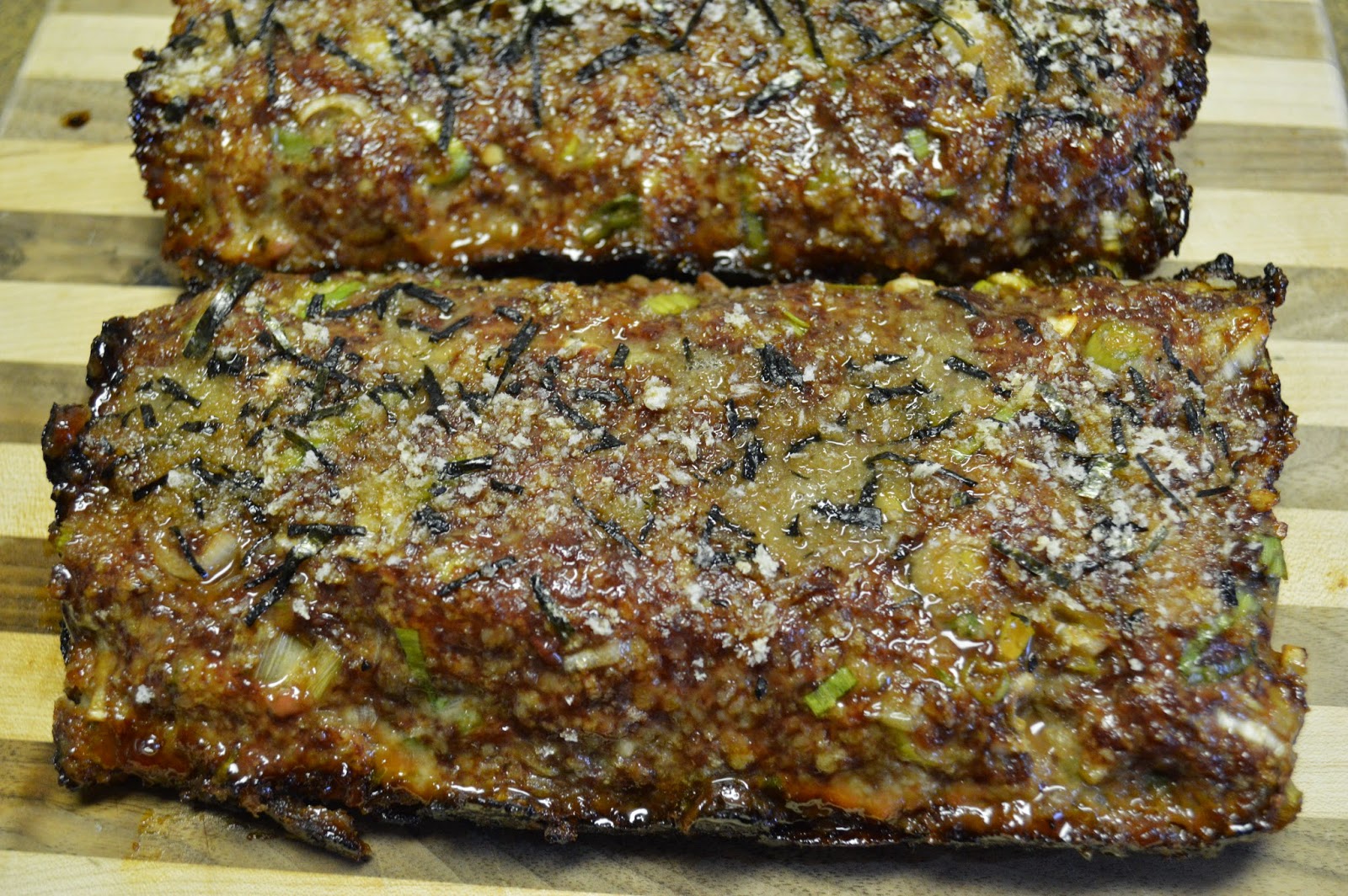 From Scratch Asian Meatloaf with HoneySriracha Glaze