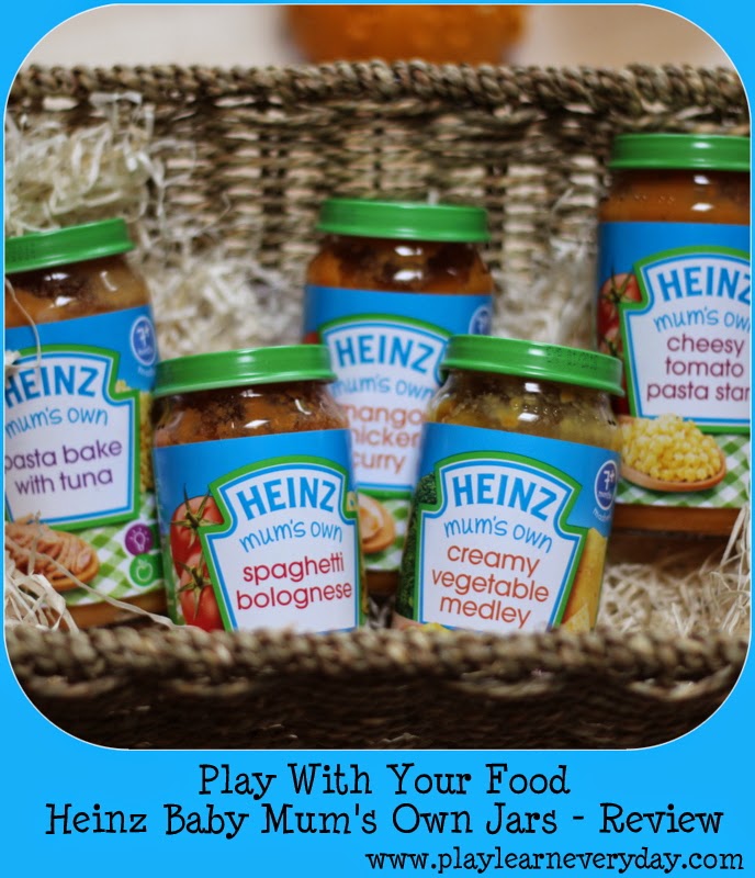 Play With Your Food Heinz Mum's Own Jars Review Play and Learn
