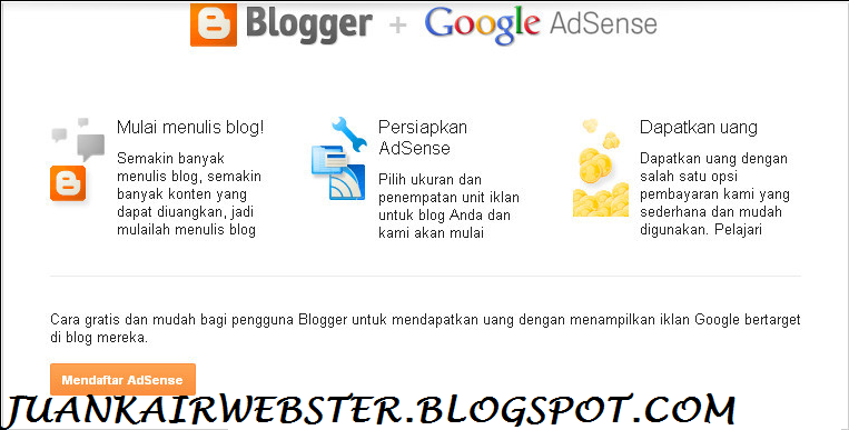 Cara Memasang dan Daftar Google Adsense Di Blog