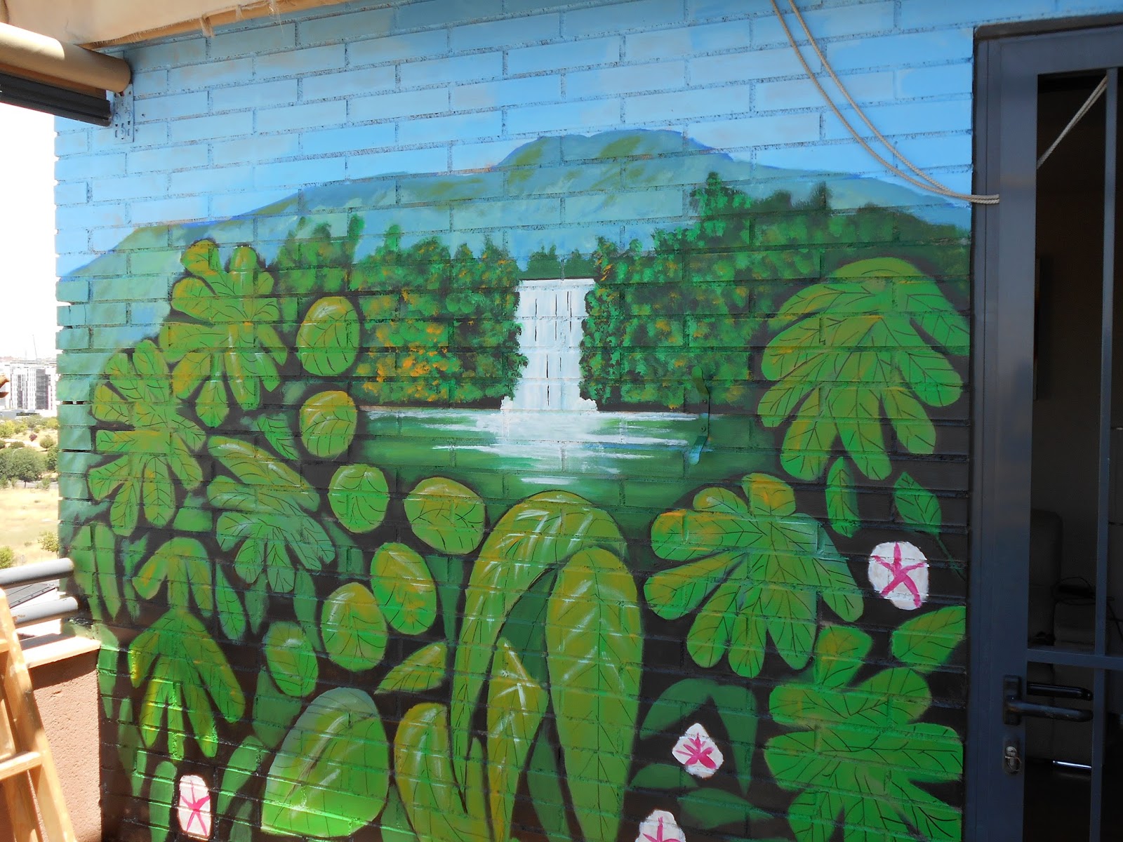 109 Pintura Mural En Terraza Dibujando Arte