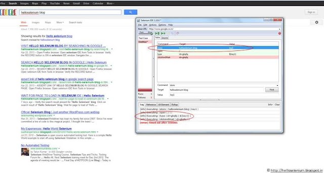 HOW TO USE STORE COMMAND IN SELENIUM IDE?