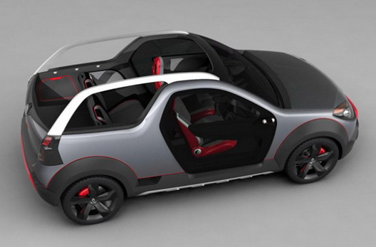 Car Us Exlusive New Renault Sandero Sand Up Concept Exclusive Design