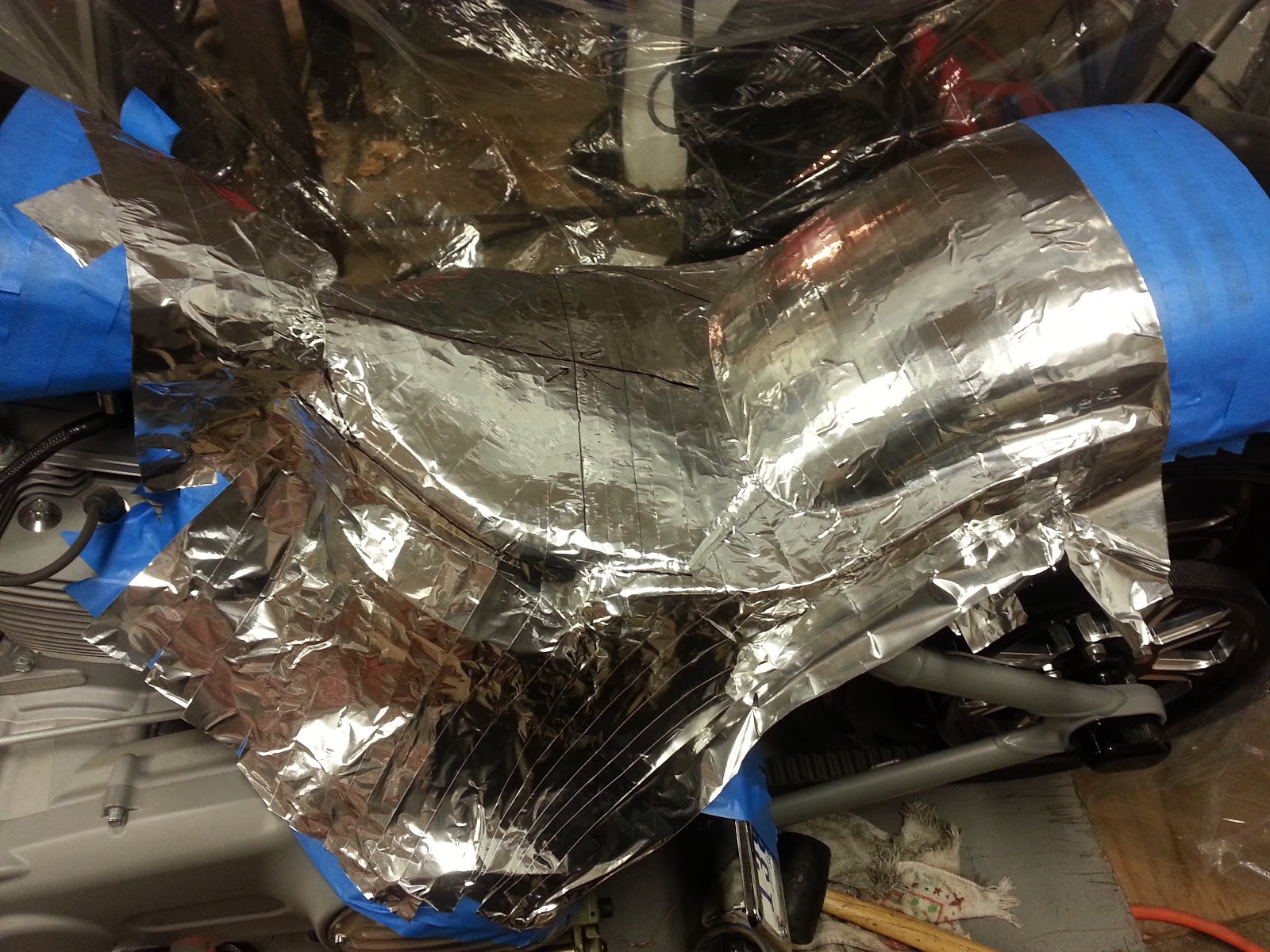 WISNER CYCLES, Anamosa Iowa Howto build a custom fiberglass seat pan