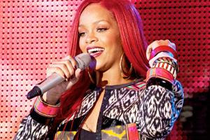 Pop star Rihanna images